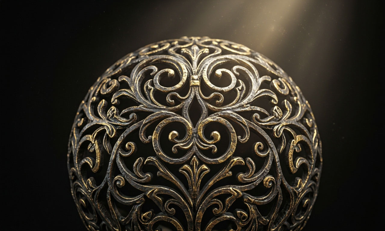 Custom forged metal detail